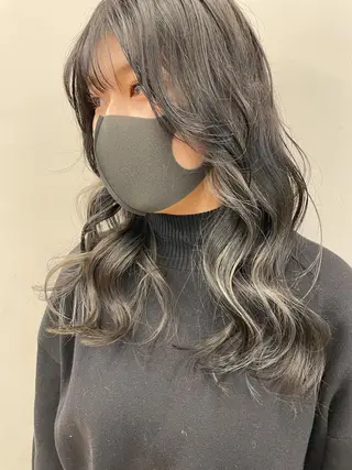 ロング カラー 関 京磨のヘアスタイル