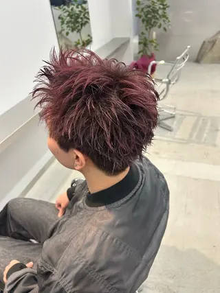 カラー 川﨑 晴菜のヘアスタイル