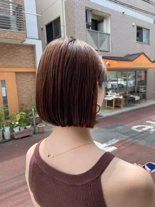 ショート カラー 髪質改善/茅ヶ崎 マツモト リョウのヘアスタイル