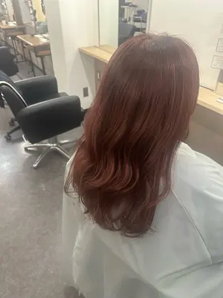 ロング 伊藤 杏のヘアスタイル