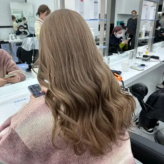 ロング カラー レイヤーダブルカラー KYONのヘアスタイル