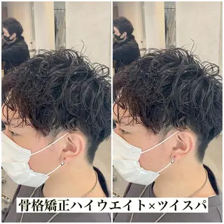 パーマ メンズ ⭕️メンズパーマ⭕️ 山口 裕太郎のヘアスタイル