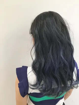 ミディアム ハイトーンブリーチ 土坂 由志【京都】のヘアスタイル