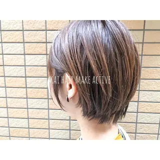 ショート カラー 坂東 秀幸のヘアスタイル