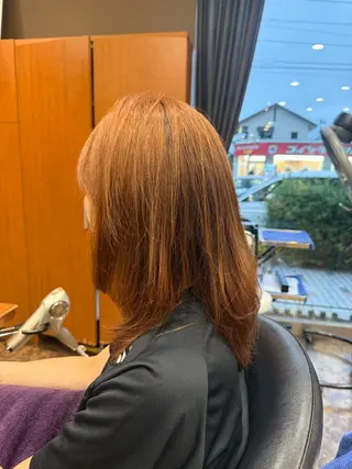 ミディアム キクチ マナのヘアスタイル