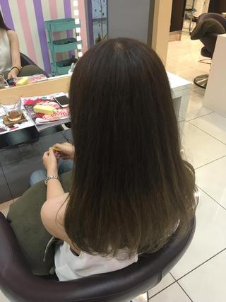 セミロング 植田 敬太のヘアスタイル
