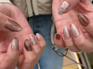 ネイル YUKIMO🍎名駅 /ニュアンスのネイルデザイン
