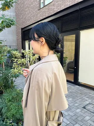 ミディアム ヘアアレンジ eri kinjoのヘアスタイル