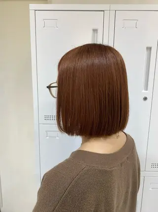 ミディアム カラー VANCOUNCIL 松本のヘアスタイル