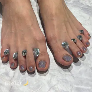 ネイル ritsuna🌙 nail 堺筋本町のネイルデザイン