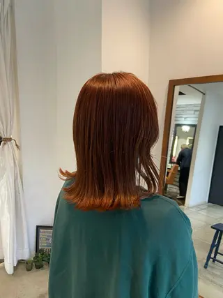 ミディアム まつ あみのヘアスタイル