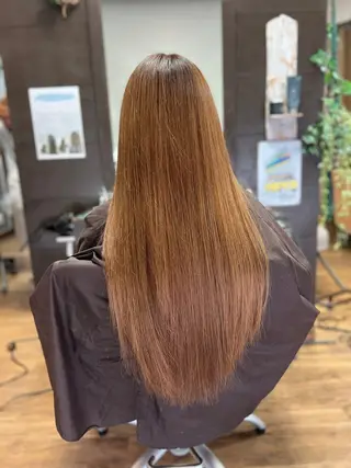 ロング カラー 縮毛矯正/髪質改善 特化》YUMEKIのヘアスタイル