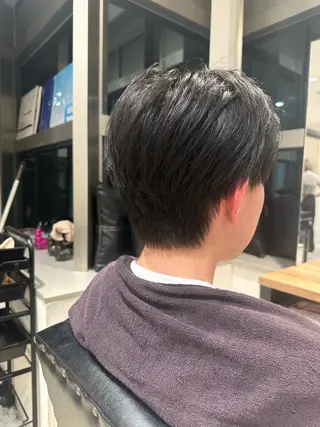 メンズ さかもと りくのヘアスタイル