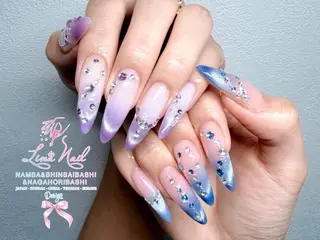 セミロング Linanail Nambaのマツエク・マツパデザイン