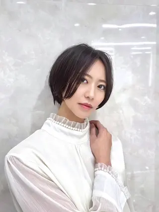 ショート ショート/似合わせ/ 透明感カラー古市唯人のヘアスタイル