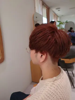 ショート ナカヤマ ヒロトのヘアスタイル