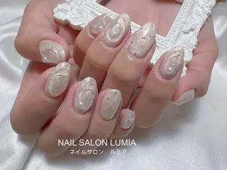 ネイル ネイルサロン ルミア Lumia 店長施術のネイルデザイン