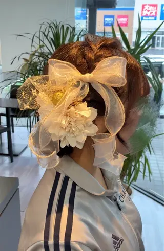 ロング ヘアアレンジ arika もえのヘアスタイル
