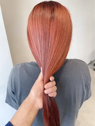 ロング カラー ダブルカラーが得意 髙木千惺/大須のヘアスタイル