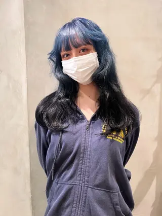 ロング カラー タナカ カナ🫧のヘアスタイル
