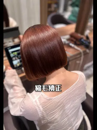 ショート リノ🖤韓国カット /カラー🖤🇰🇷のヘアスタイル