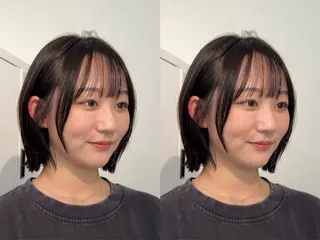 ショート ショート/ボブ レイヤー/チヨノのヘアスタイル