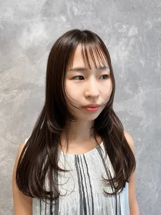 ロング T Akaneのヘアスタイル