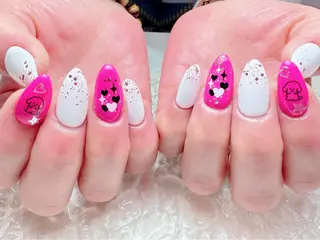 ネイル マジック ミラーのネイルデザイン