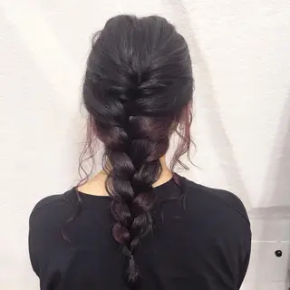 カラー ヘアアレンジ K-POP好き美容師 🇰🇷Kai.Yのヘアスタイル