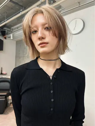 ショート カラー Tabuchi Mamiyaのヘアスタイル