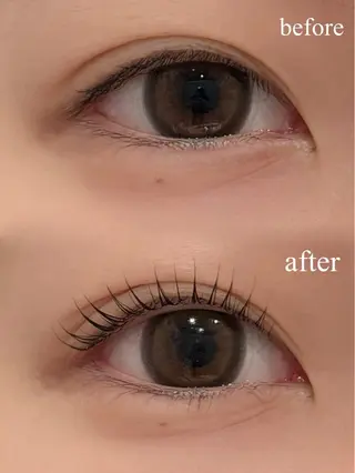 マツエク・マツパ Luna Brow naho☘️のマツエク・マツパデザイン
