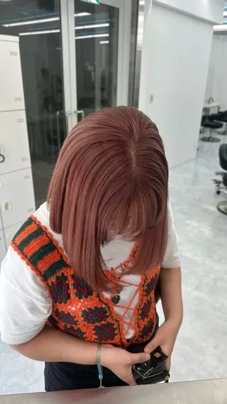 ミディアム カラー 似合わせstyle ❤︎misaki❤︎のヘアスタイル