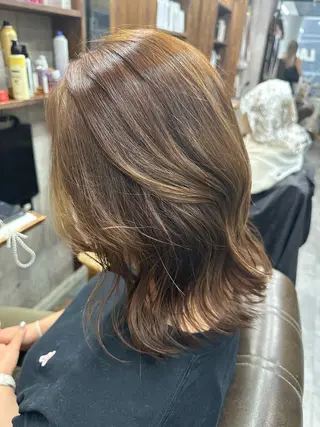 ミディアム 剣太郎カットモデル 10㎝カット募集中のヘアスタイル
