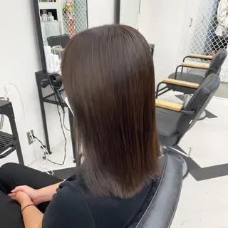 ショート カラー パーマ ヘアアレンジ メンズ キッズ ネイル マツエク・マツパ mona/ ストレートスタイル✨のヘアスタイル