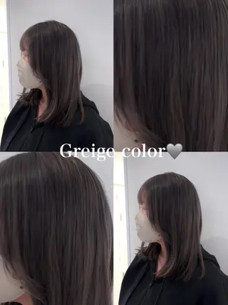 セミロング 🎀暖色color/ トップスタイリストのヘアスタイル