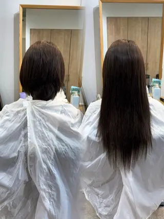 ロング ヘアアレンジ 髪質改善縮毛矯正/ エクステ/ひふみ🌛のヘアスタイル