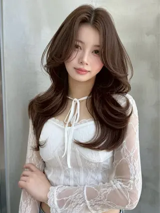 カラー YUI 透明感🌱 グレージュ🌿浦和のヘアスタイル