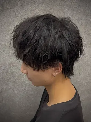 ショート メンズ メンズウルフ特化🐺 🔥長山耕大🔥のヘアスタイル