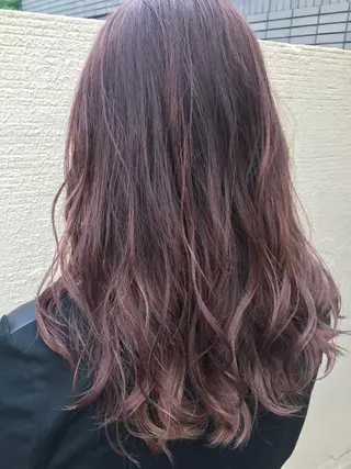 セミロング カラー 上條 航平のヘアスタイル