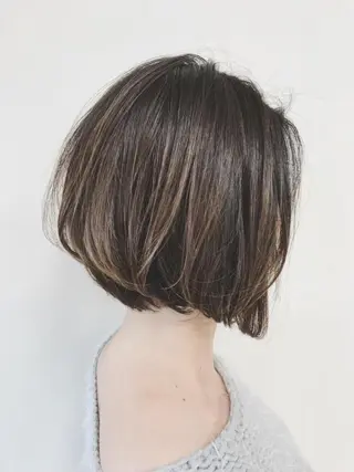 ミディアム インナー/くびれ/ ショート/Chereのヘアスタイル