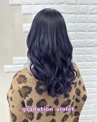 ロング カラー 🌈miu miu hair✂️💕のヘアスタイル
