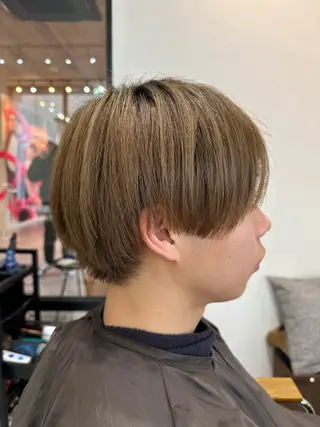カラー メンズ メンズカット クドウユウキのヘアスタイル