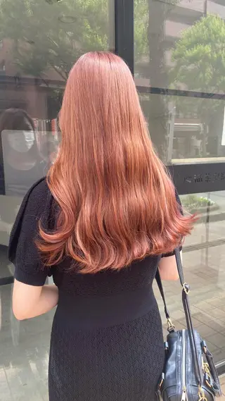 ロング RURI韓国ボブ 🇰🇷タッセルボブのヘアスタイル