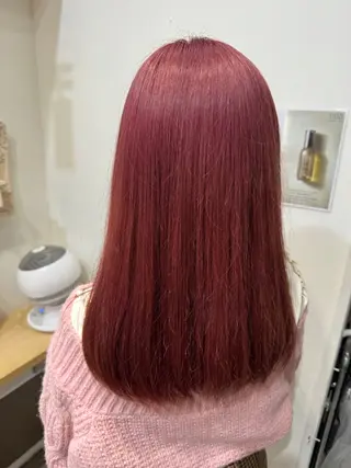 ロング カラー 大塚 しおりのヘアスタイル