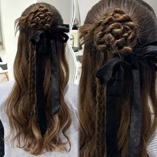 ヘアアレンジ 後藤 瑠菜のヘアスタイル
