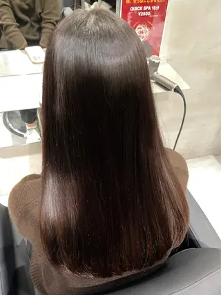 セミロング 神戸三宮/店長/縮 毛/髪質改善/北郷のヘアスタイル