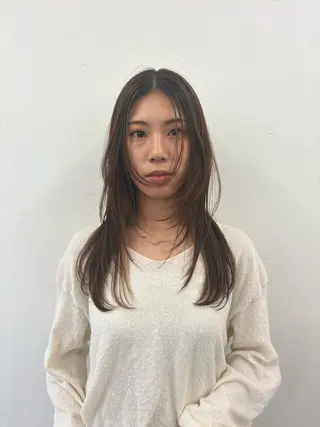 ロング カラー こころ🎀/ ボブ、透明感カラーのヘアスタイル