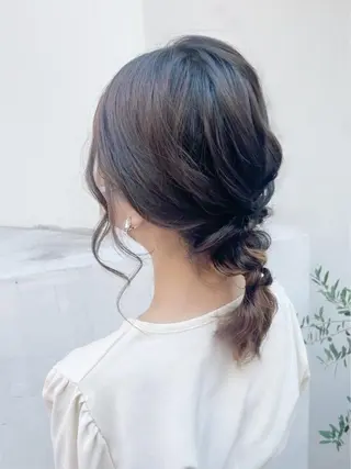 ヘアアレンジ KAI RIKAのヘアスタイル
