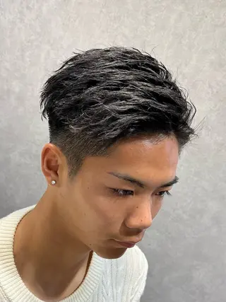 ミディアム パーマ 🌈予約の98%パ ーマ⭕️🌈福本のヘアスタイル