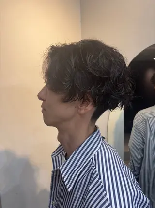 メンズ KAHOE🍒 縮毛矯正/艶カラーのヘアスタイル